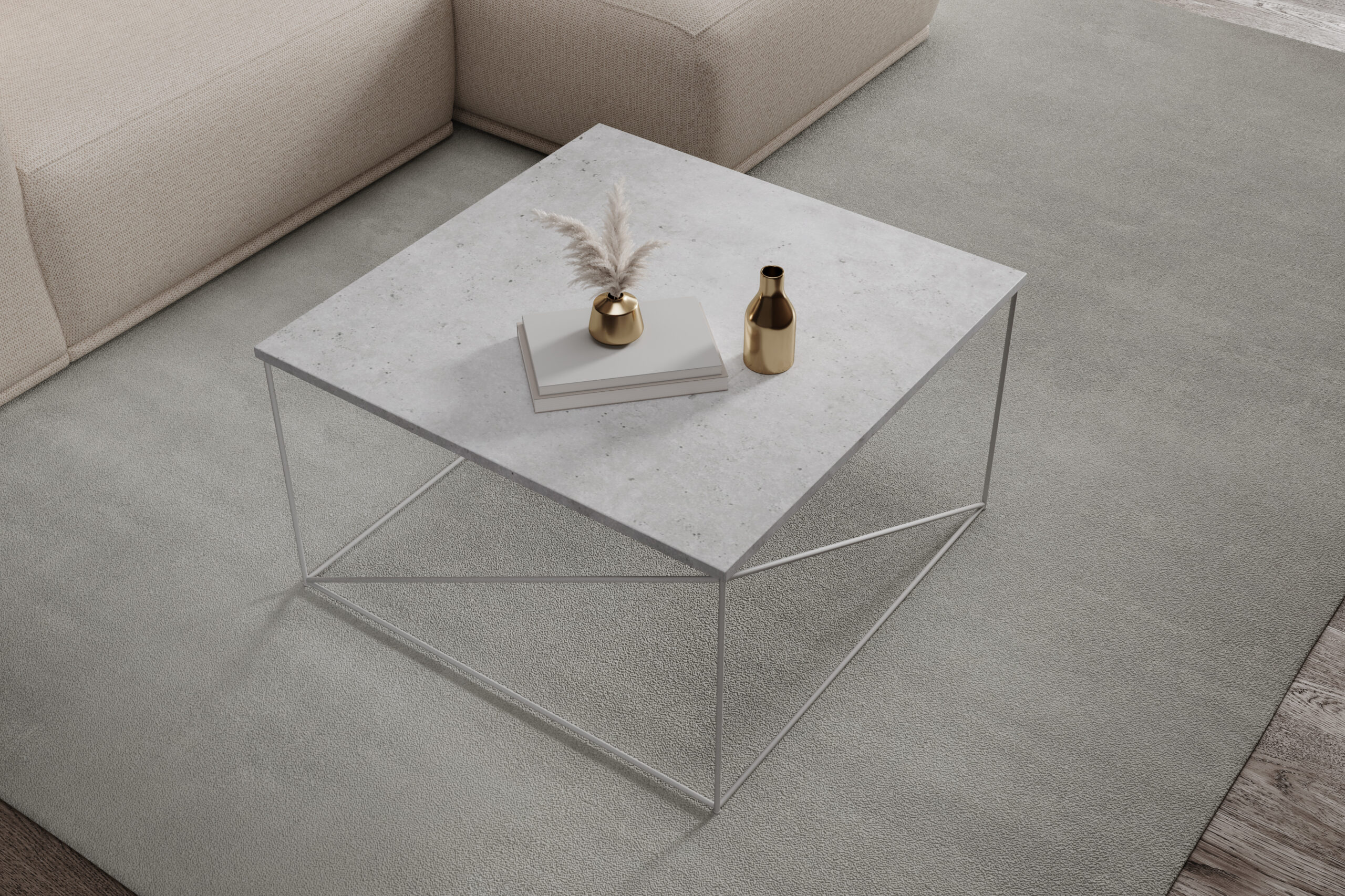 Nelia dohányzóasztal - Fehér Nelia dohányzóasztal - Fehér - Image 3