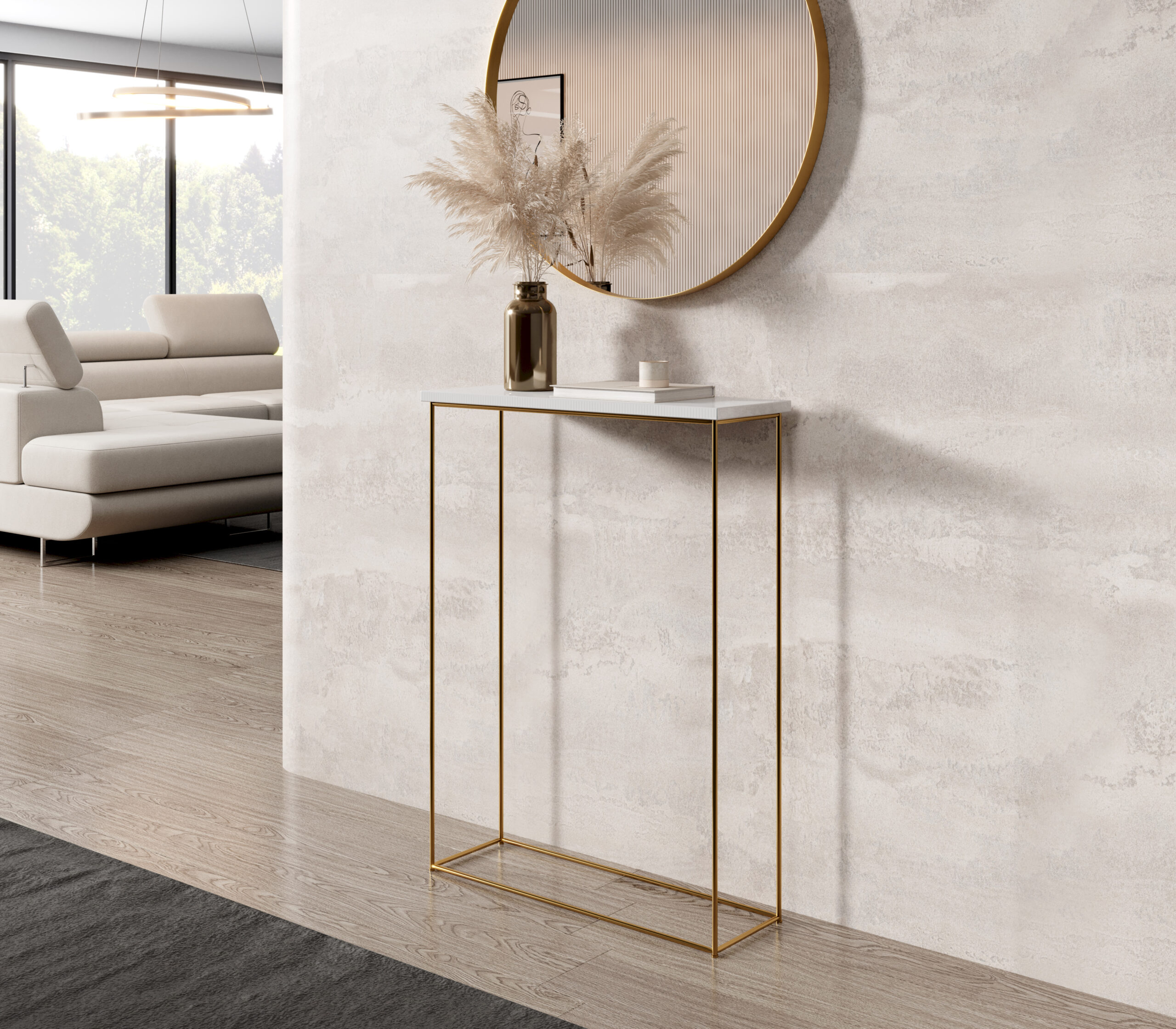 Sili konzol asztalka - Arany Arany