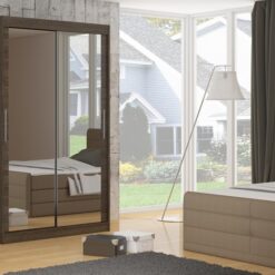 Tolóajtós gardrób Tolóajtós szekrény ETTORE 180 - Csoki Csoki