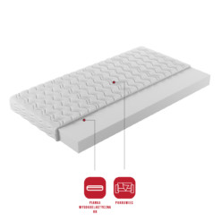 Matrac fedőmatrac 120x200 cm