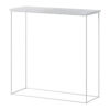 Milan konzol asztalka - Fehér Milan konzol