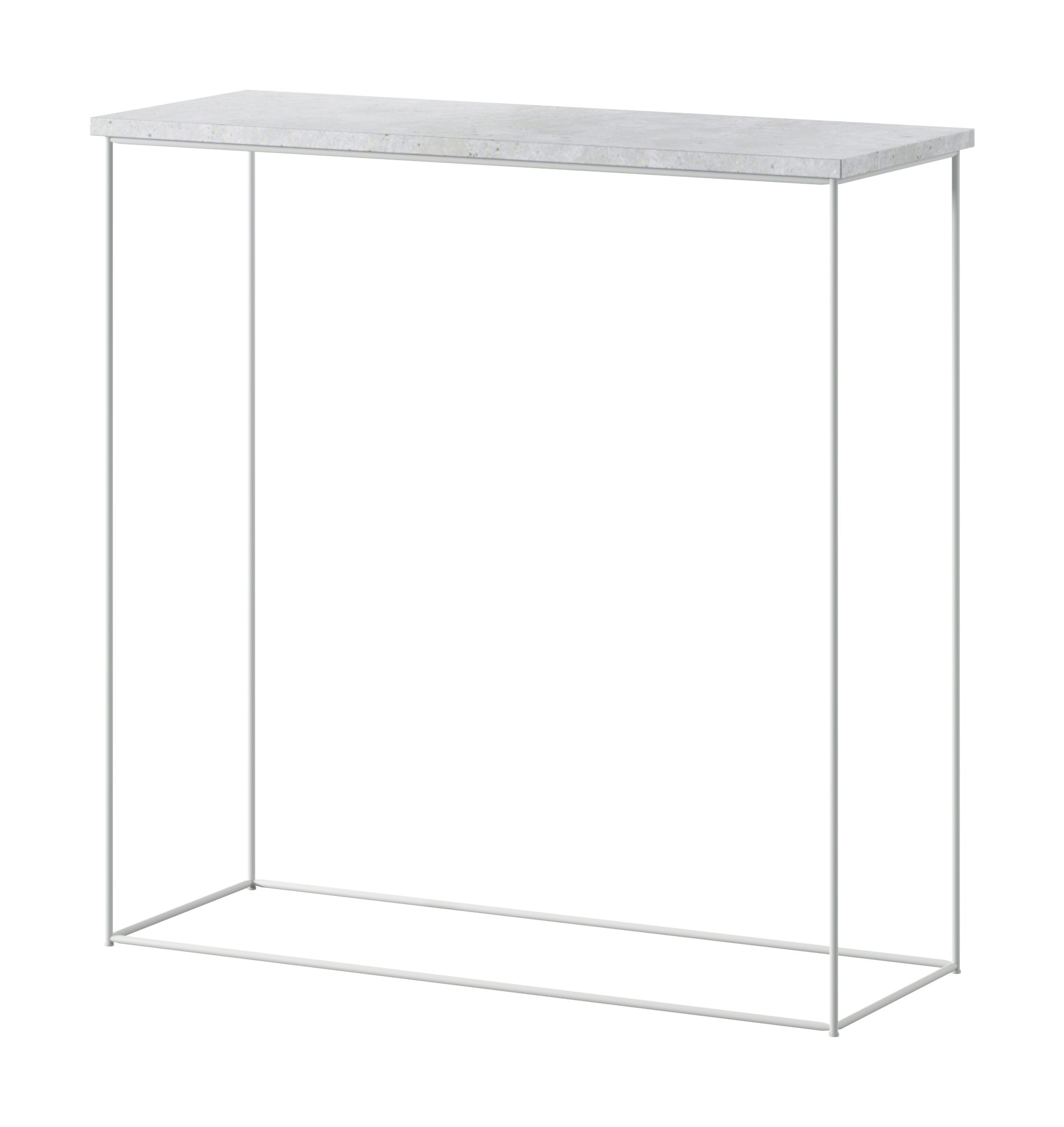 Milan konzol asztalka - Fehér Milan konzol