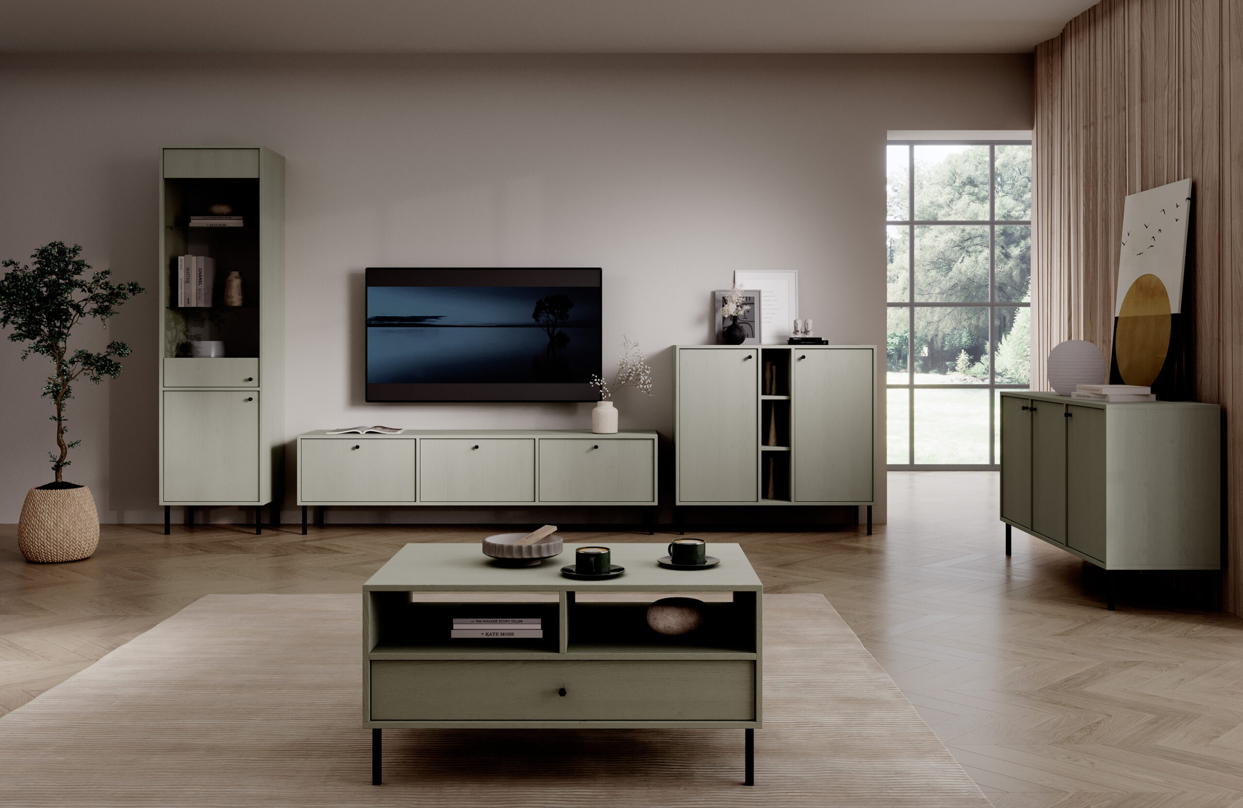 Tili Dohányzóasztal - Eukaliptusz Tili Dohányzóasztal - Eukaliptusz - Image 5