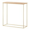 Milan konzol asztalka - Arany Milan konzol