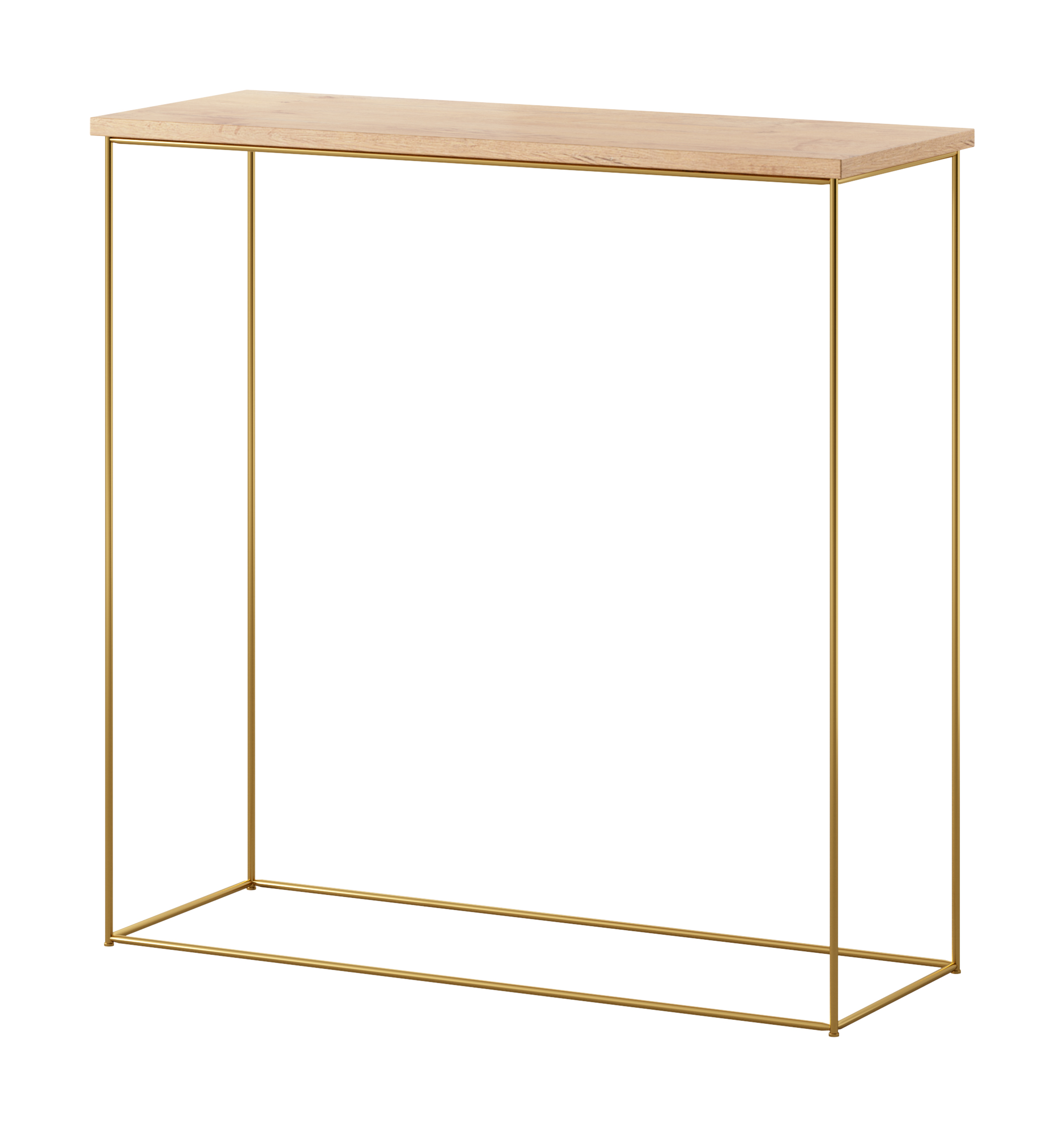 Milan konzol asztalka - Arany Milan konzol