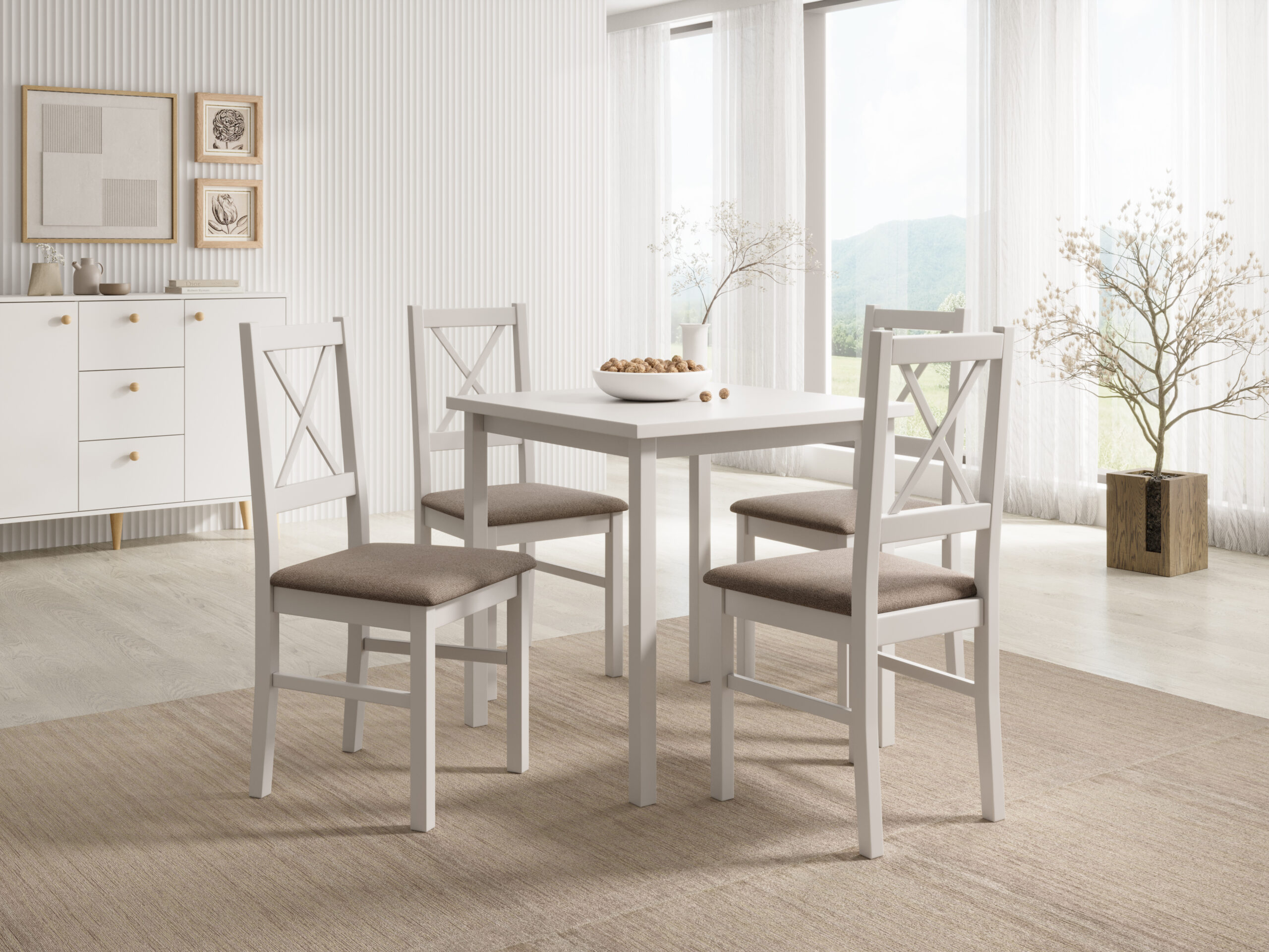 Milo X szék - Bílá Bílá