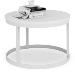 RINEN dohányzóasztal - Fehér Fehér