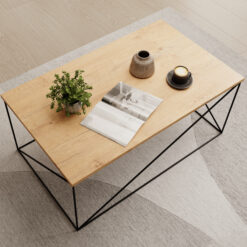 Dante dohányzóasztal - Fehér