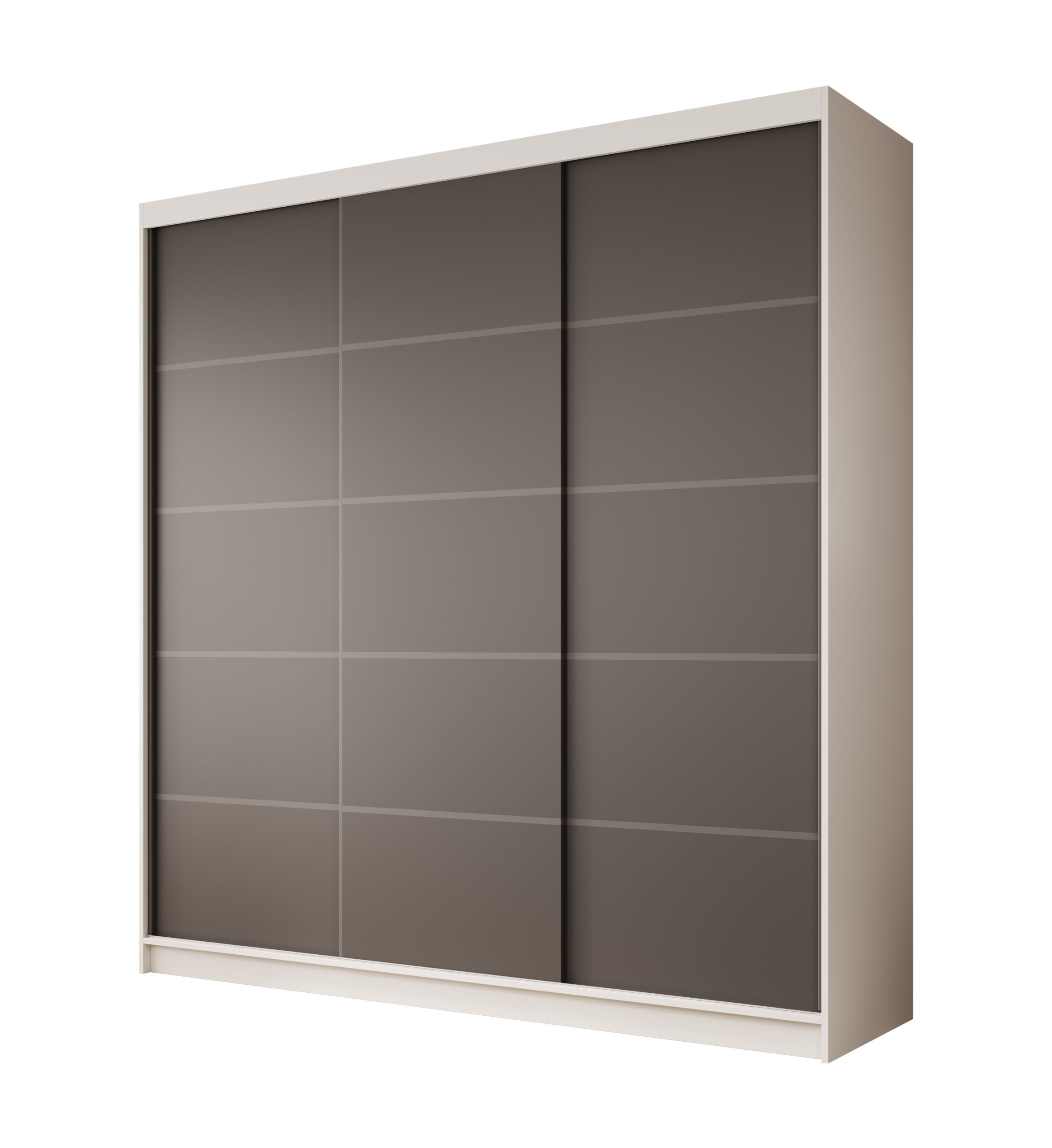 Tolóajtós gardrób Greta tolóajtós szekrény 200 - Fehér Greta tolóajtós szekrény 200