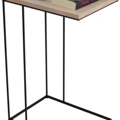 Laptop asztal DRU segédasztal - Fekete Fekete