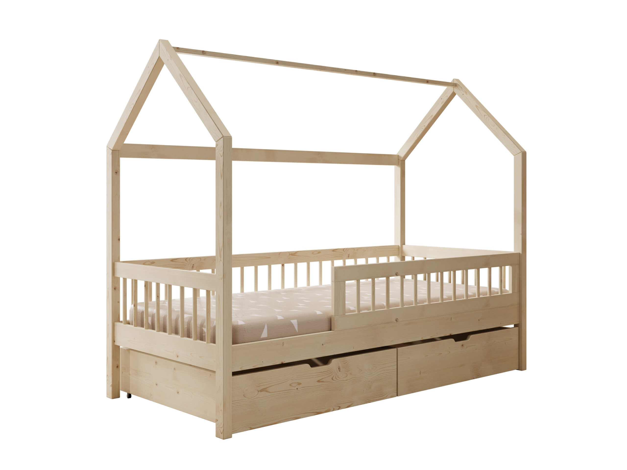 Gyermekágy Galicja házikó ágy - Fenyő Galicja házikó ágy