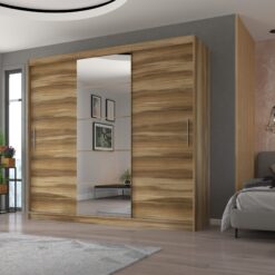 Tolóajtós szekrény tükörrel ERWIN 235