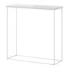Milan konzol asztalka - Fehér Milan konzol