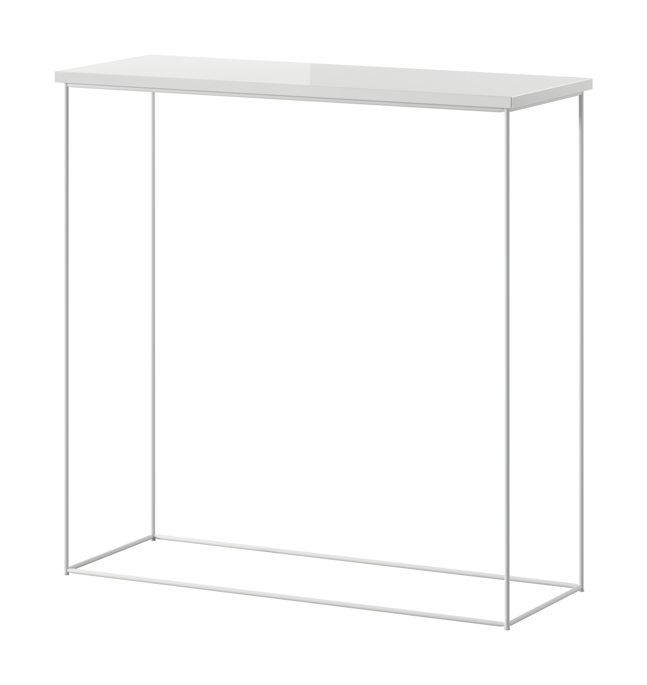 Milan konzol asztalka - Fehér Milan konzol