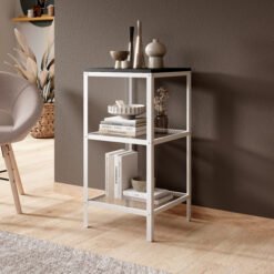 Könyvespolc Rolin polc - Fehér Fehér