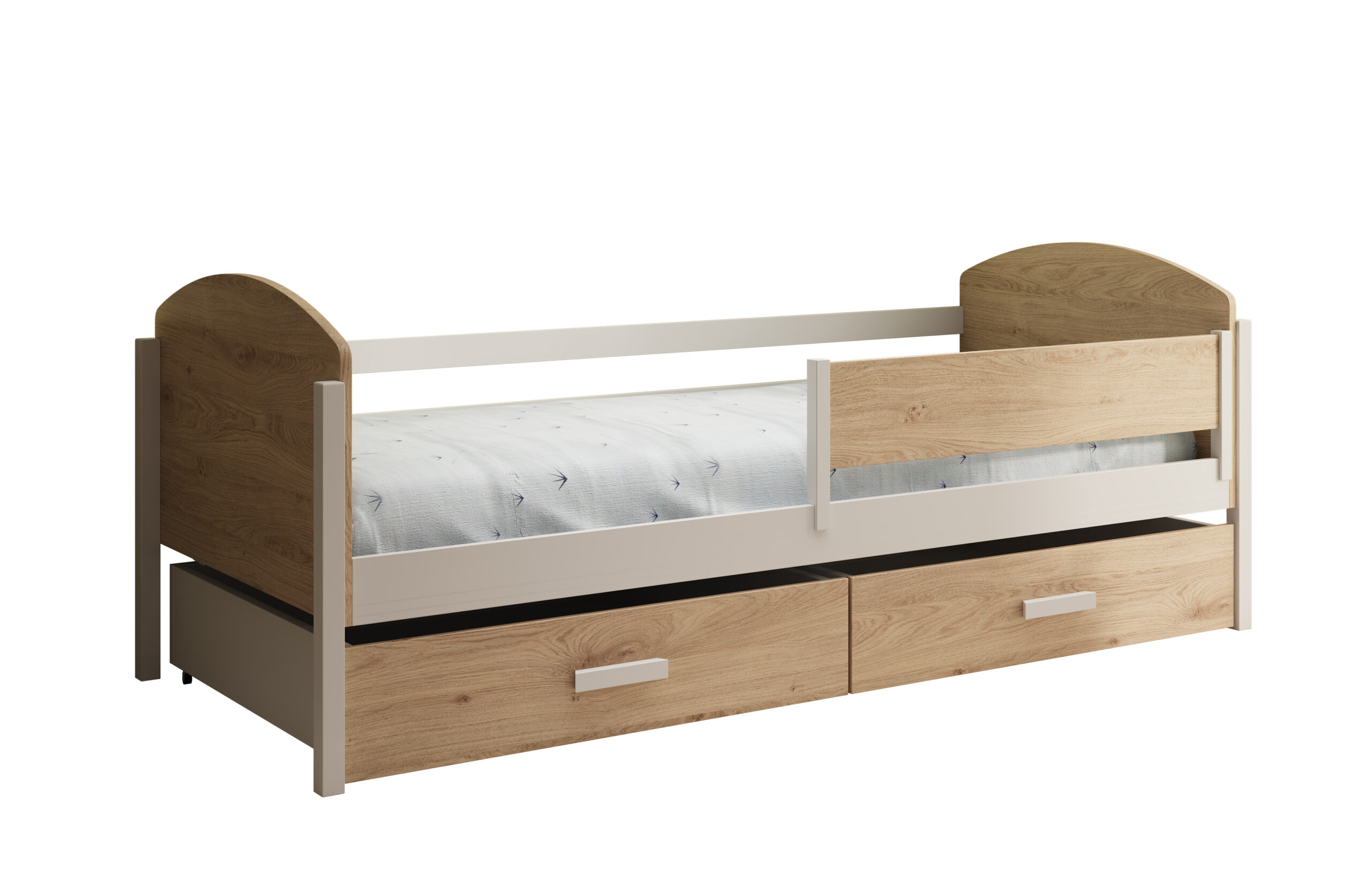 Kalia gyerekágy 200x90 matraccal - Fehér Kalia gyerekágy 200x90 matraccal