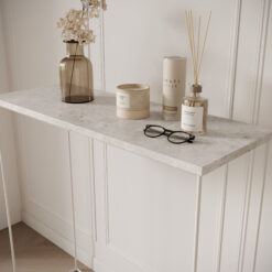 Milan konzol asztalka - Fehér