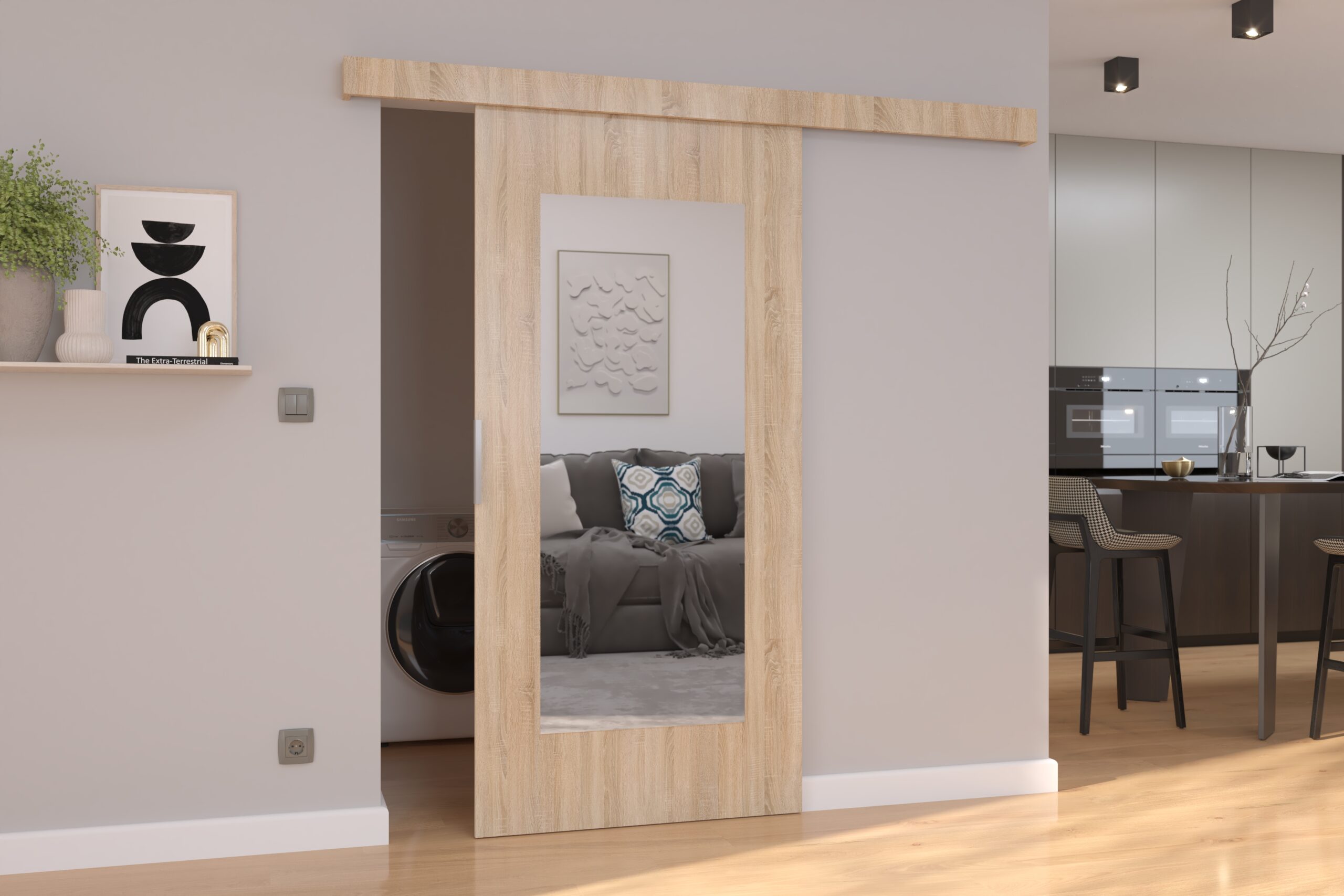 Fali tolóajtó NELA 96 - Sonoma Fali tolóajtó NELA 96