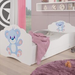 Ágy matraccal és fiókkal CASIMO BLUE BEAR 160x80
