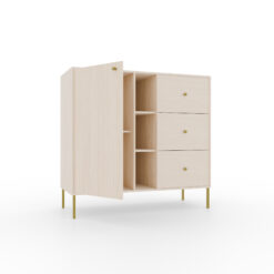 Tili 1D 3S 3P Komód - Homokbézs Homokbézs