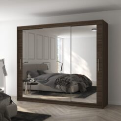 Üveges tolóajtós szekrény CHESTER 250