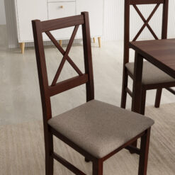 Milo X szék - Tmavý ořech