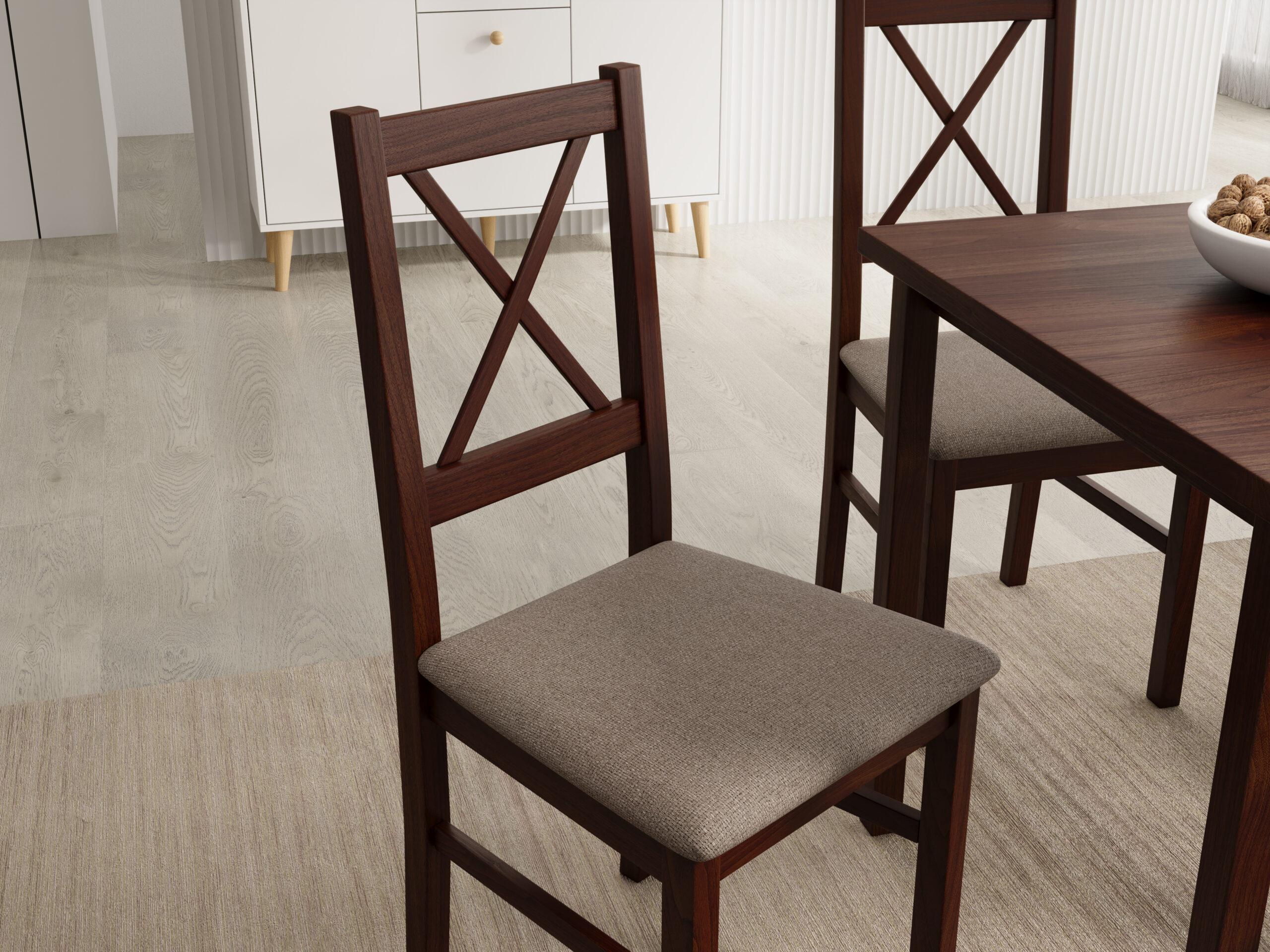 Milo X szék - Tmavý ořech Milo X szék - Tmavý ořech - Image 3