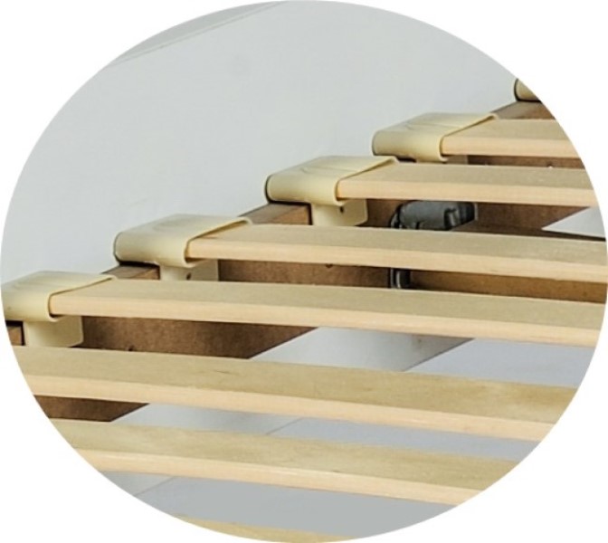 Gyerekágy Dupla ágy EMKA II Gray matraccal 160x80 - Fehér Gyerekágy Dupla ágy EMKA II Gray matraccal 160x80 - Fehér - Image 6