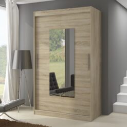 Tolóajtós gardrób Tolóajtós szekrény DORRIGO 150 - Sonoma Sonoma