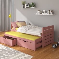 Dupla ágy matracokkal TOMI 200x90