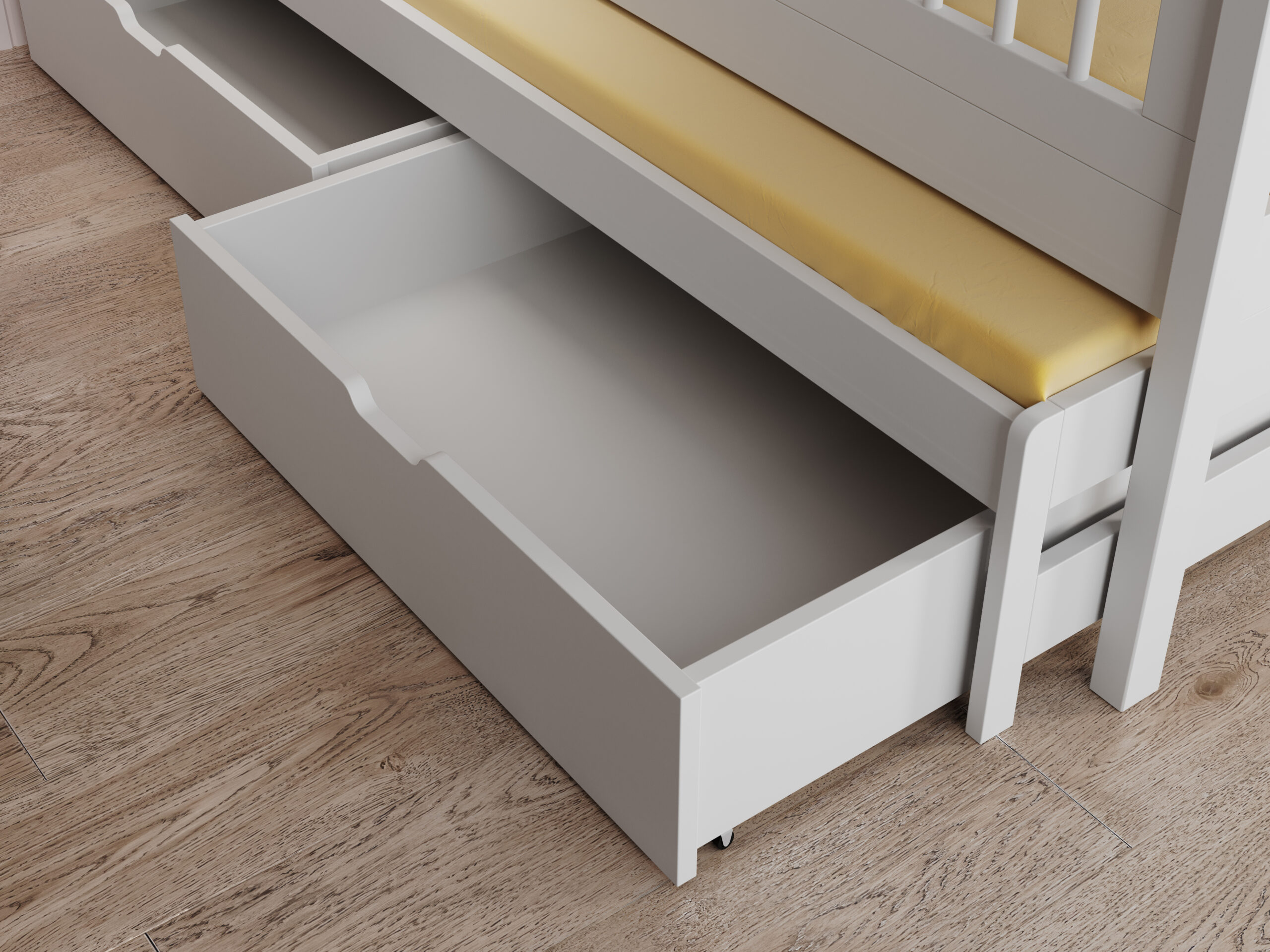 Gyermekágy Artes házikó ágy - Fehér Gyermekágy Artes házikó ágy - Fehér - Image 3