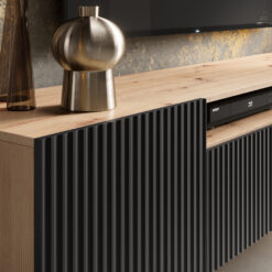 TV szekrény FALI NOEMI TV szekrény - Fekete