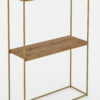 Velo konzol asztalka - Arany Velo konzol