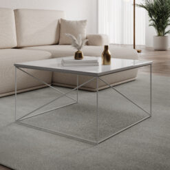 Nelia dohányzóasztal - Fehér Fehér