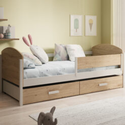 Kalia gyerekágy 180x80 matraccal - Fehér Fehér