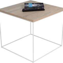 ELENA 50x50 dohányzóasztal - Fehér Fehér