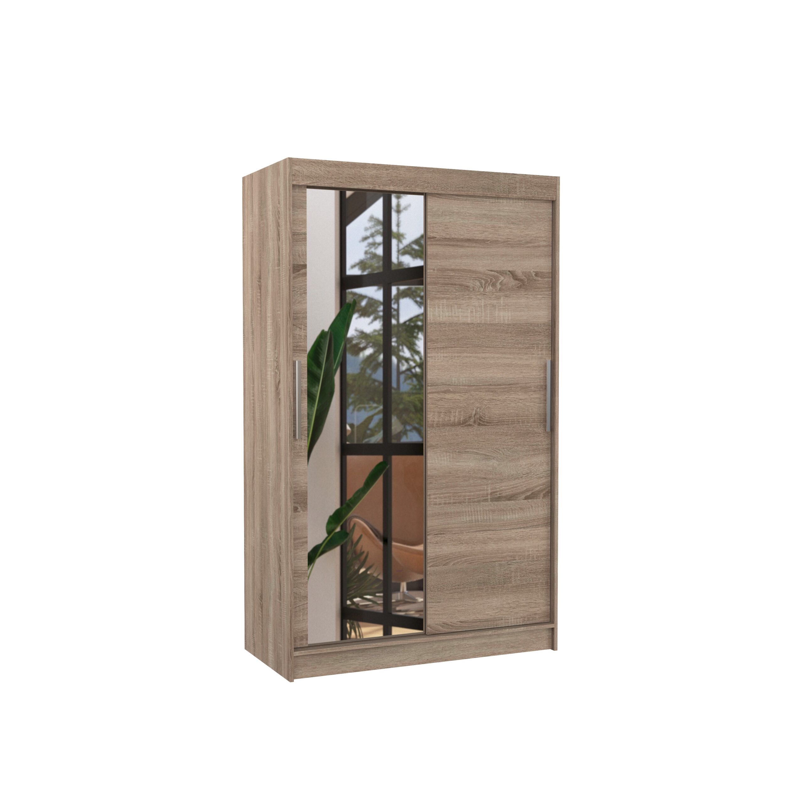 Tolóajtós gardrób Tolóajtós szekrény BARIO 120 - Trüffel Tolóajtós gardrób Tolóajtós szekrény BARIO 120 - Trüffel - Image 3