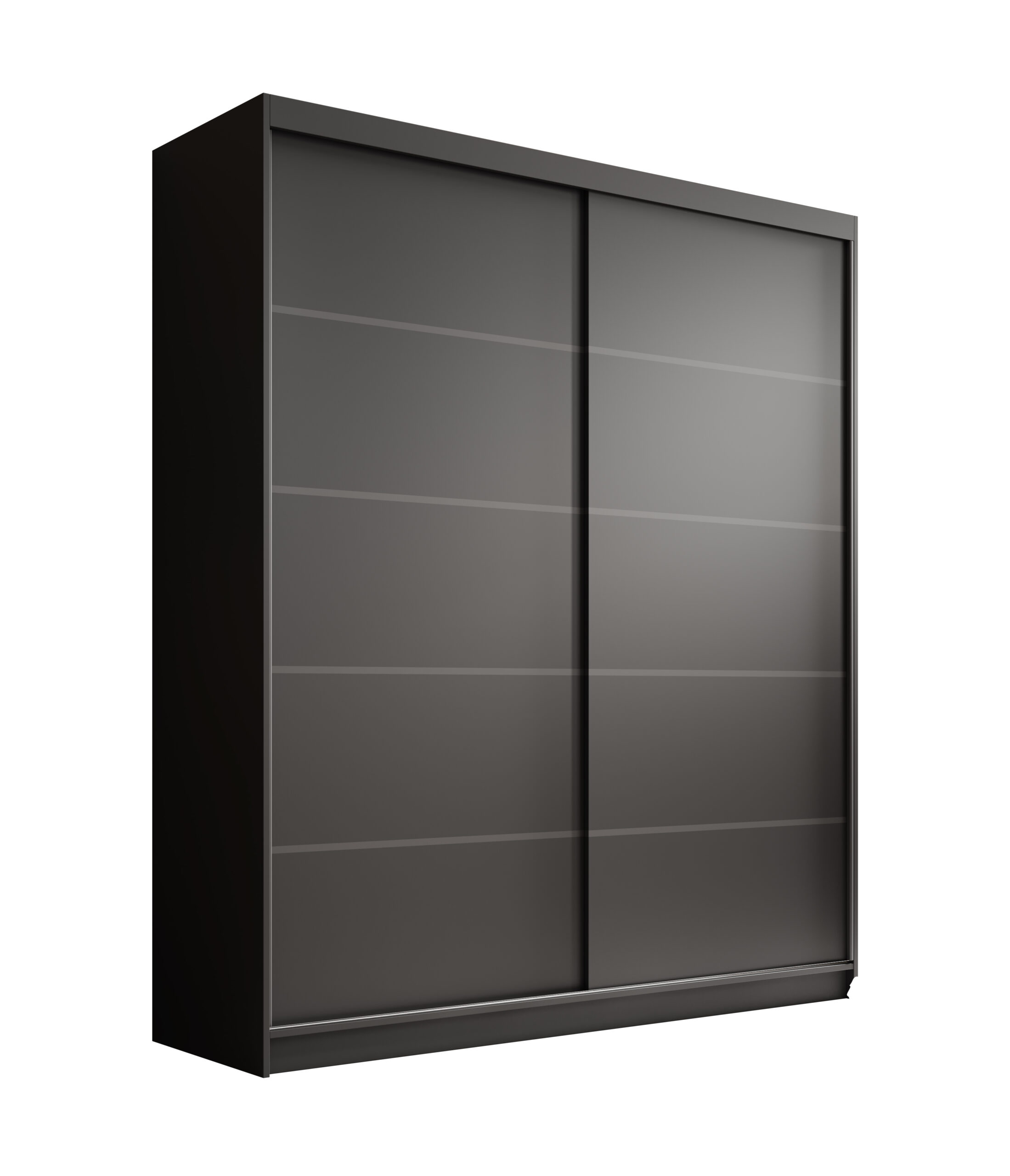 Tolóajtós gardrób Tolóajtós szekrény Hannah 180 - Fekete Tolóajtós szekrény Hannah 180