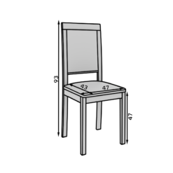 Nola XIII szék - Sonoma