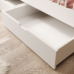 Ifjúsági ágy Gyerekágy Flora matraccal - Fehér