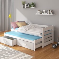 Ágykeret dupla matraccal TIARRO 180x80