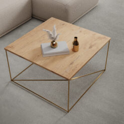 Nelia dohányzóasztal - Arany