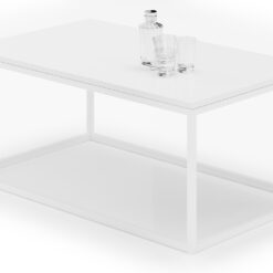 NARISA 100x60 dohányzóasztal - Fehér Fehér