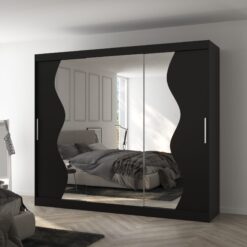 Üveges tolóajtós szekrény SHARON 250