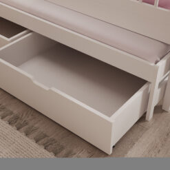 Gyermekágy Artes II házikó ágy matraccal - Fehér