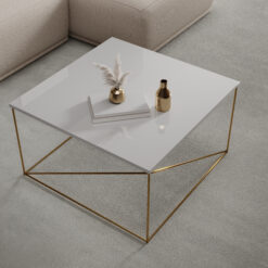 Nelia dohányzóasztal - Arany