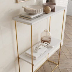 Velo konzol asztalka - Arany