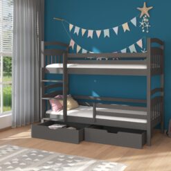 Kétszemélyes emeletes ágy ADA 200x90