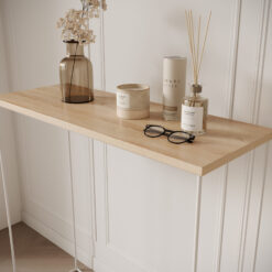 Milan konzol asztalka - Fehér