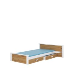 Ifjúsági ágy Ágy ALDEX SHELF 200x90 - Fehér Fehér
